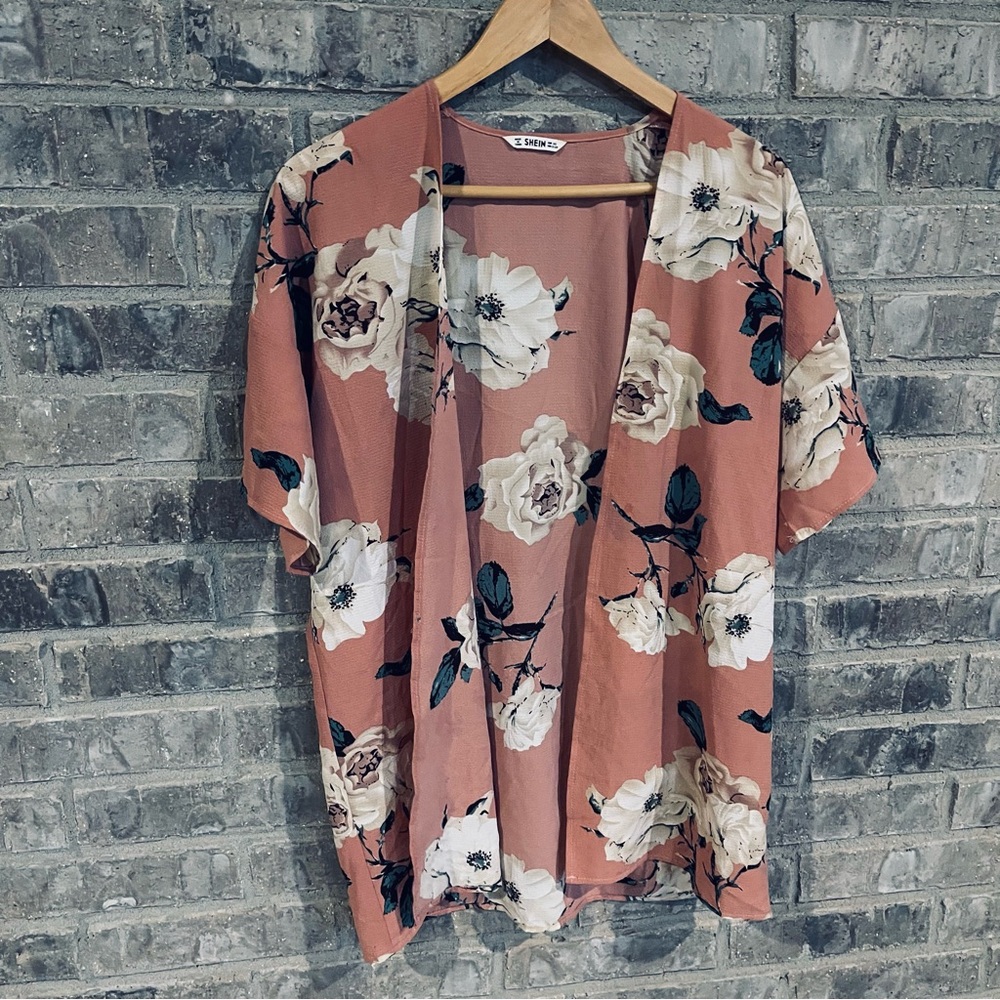Youth Floral SHEIN Kimono